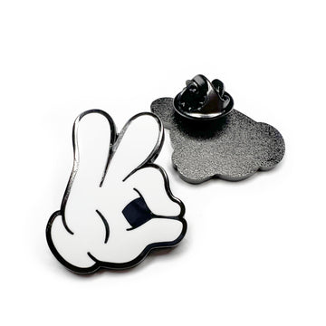 N/A Hand Logo Pin